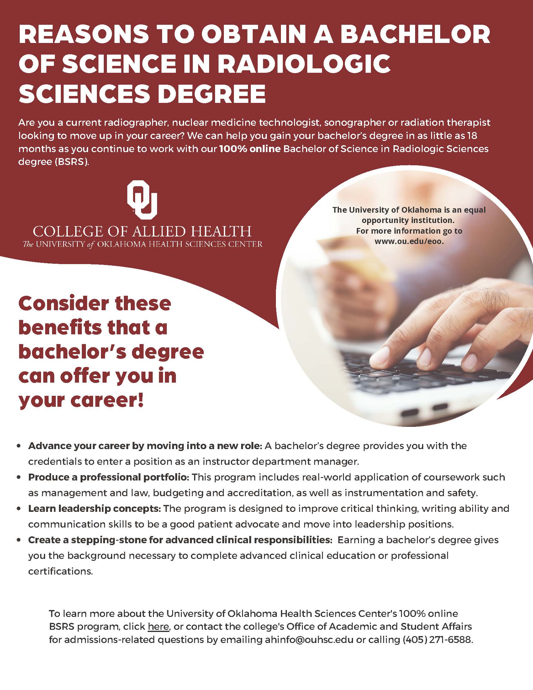 Are you a current radiographer, nuclear medicine technologist